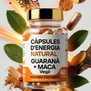 Suplement d'Energia Natural - Guaranà i Maca Vegana